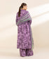 3 Piece - Embroidered Cotton Suit
